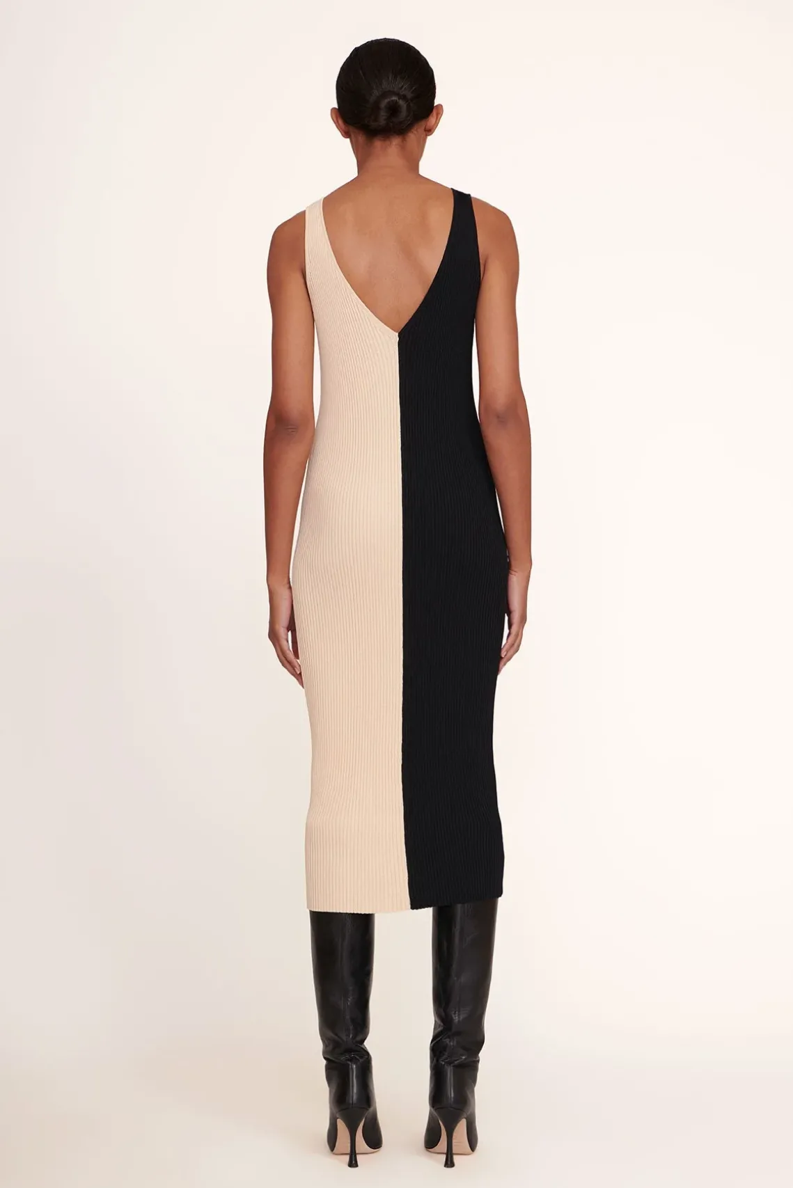 DANA DRESS BUFF BLACK