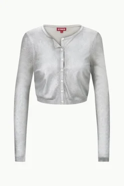 DEANNA CARDIGAN SILVER