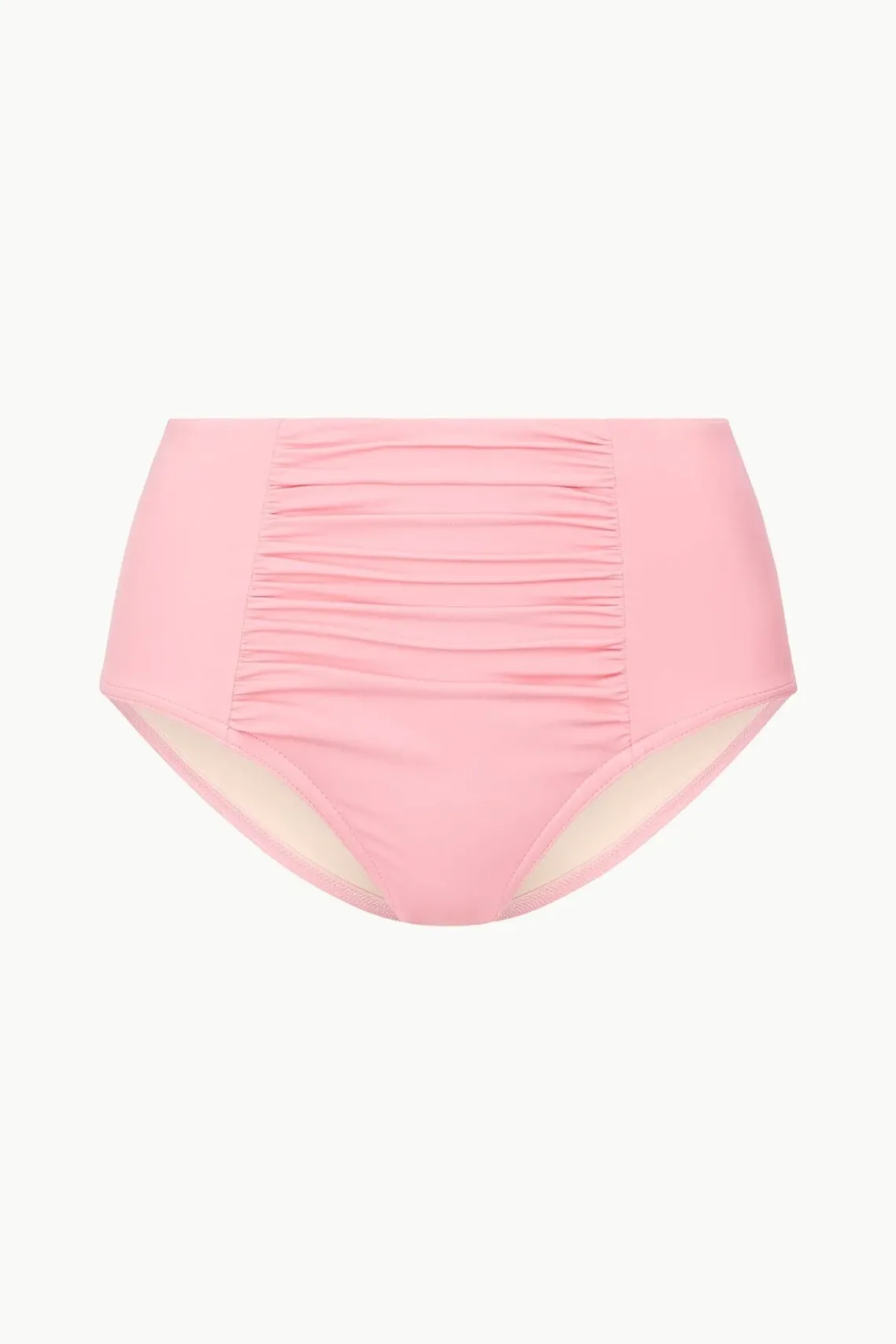 DECLAN HIGH RISE BIKINI BOTTOM PEARL PINK