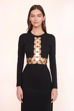 DELPHINE DRESS BLACK