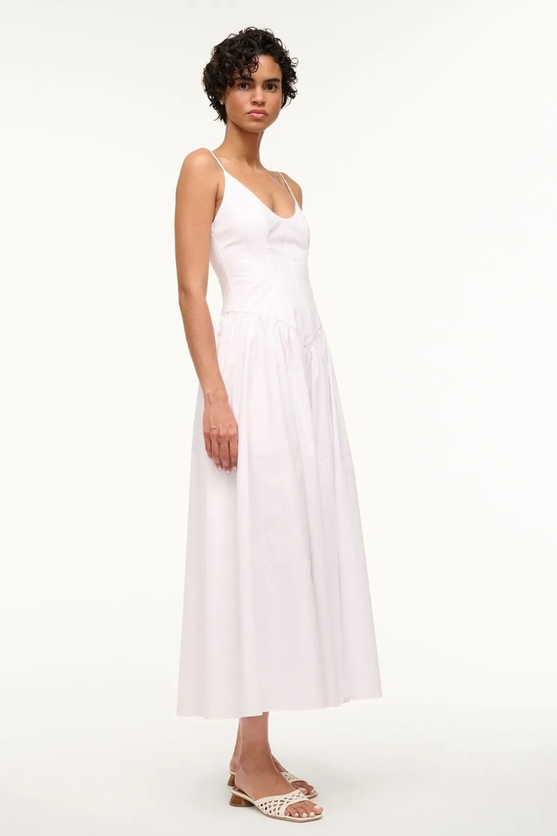 DENA DRESS WHITE