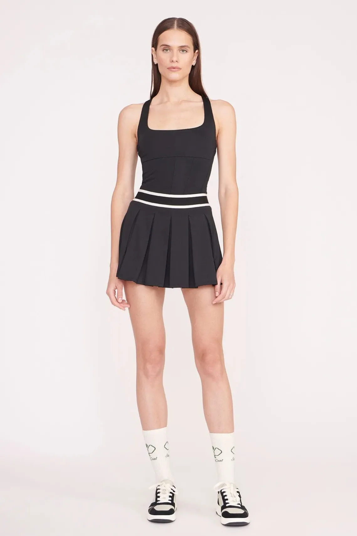 DOUBLES SKIRT BLACK