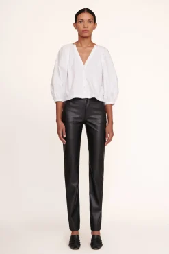 ELLIOT PANT BLACK VEGAN LEATHER