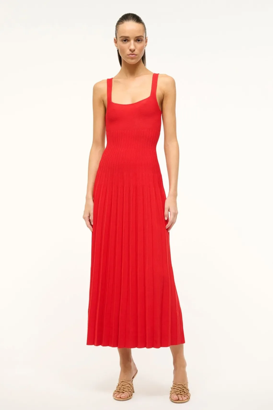 ELLISON DRESS RED ROSE