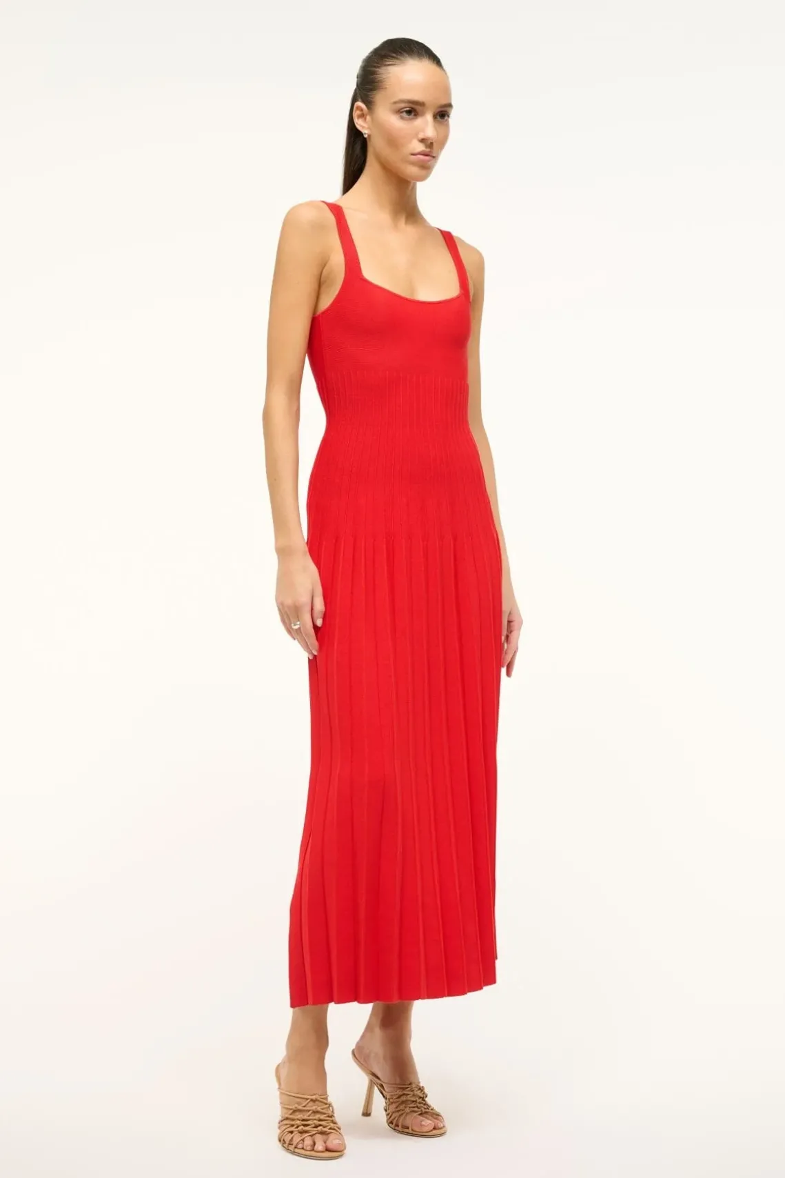 ELLISON DRESS RED ROSE