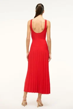 ELLISON DRESS RED ROSE