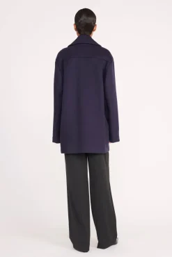 ELORA PEACOAT NAVY