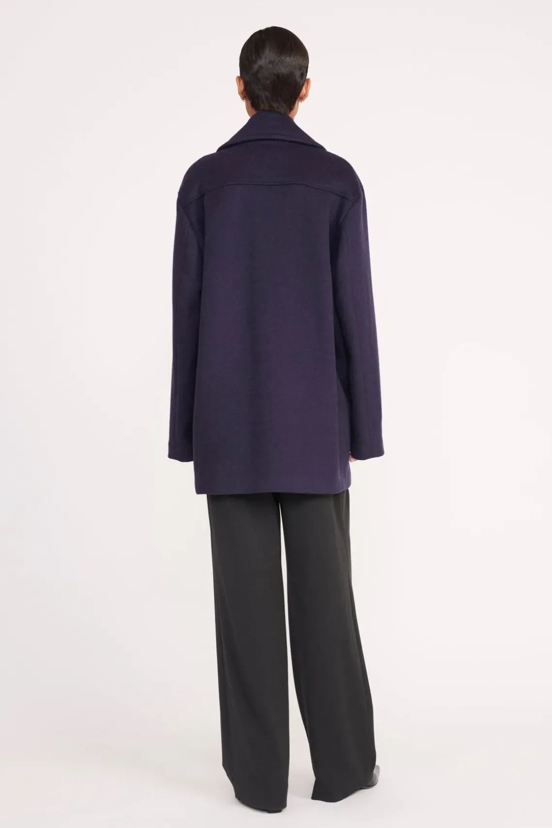 ELORA PEACOAT NAVY