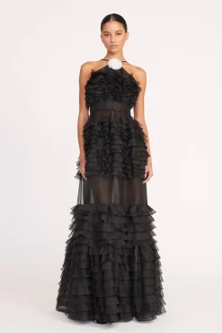 FLORIAN DRESS BLACK