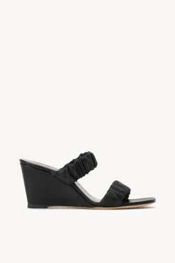 FRANKIE WEDGE BLACK