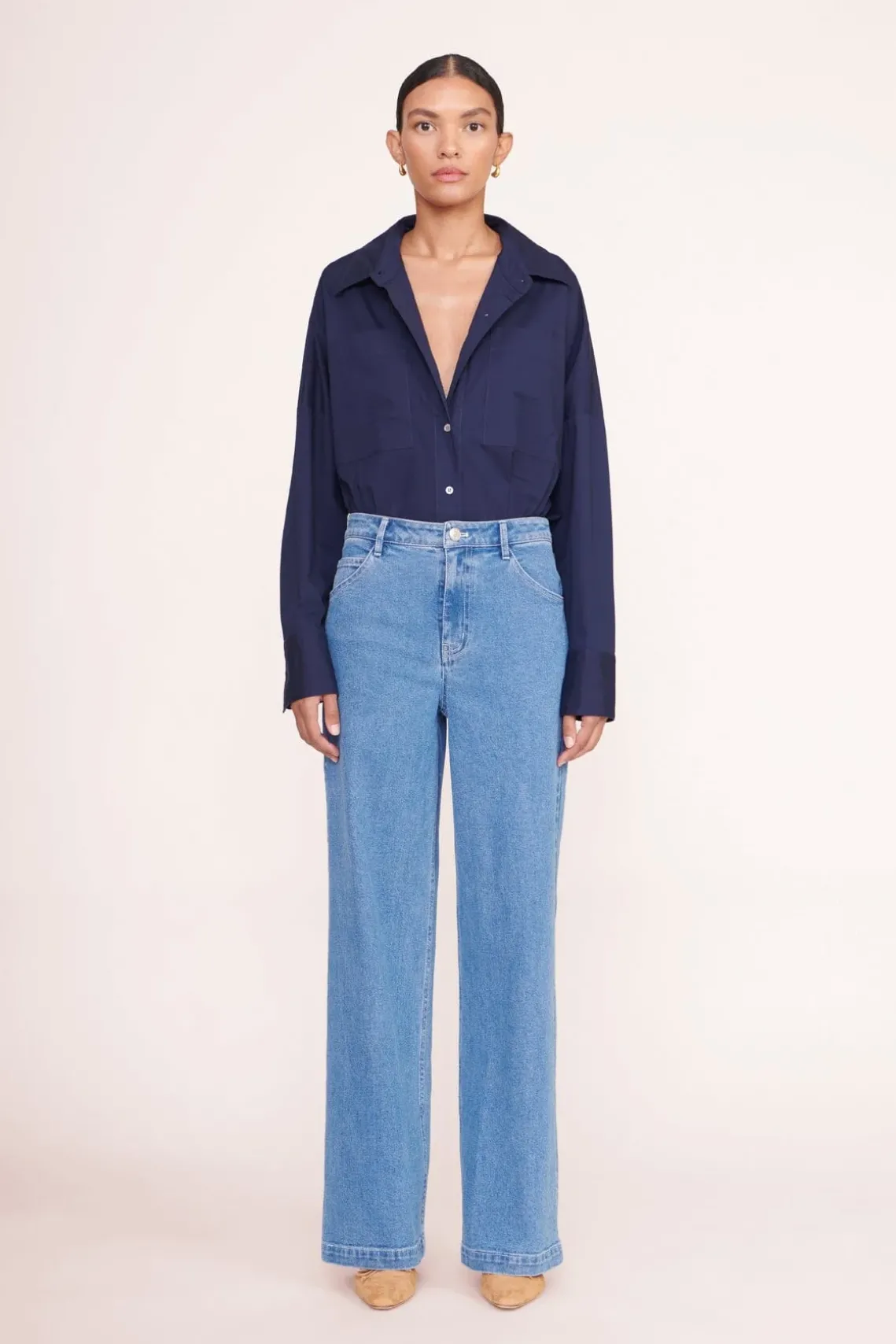 GINA MULE CASHEW SUEDE