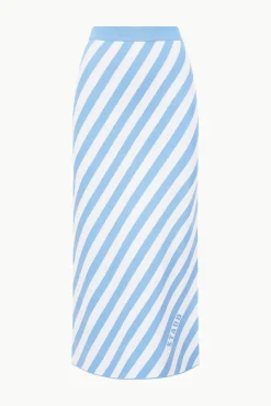 GIOVANNI SKIRT BLUE SEASHORE STRIPE