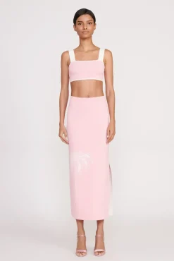 GIOVANNI SKIRT CHERRY BLOSSOM IVORY TOILE