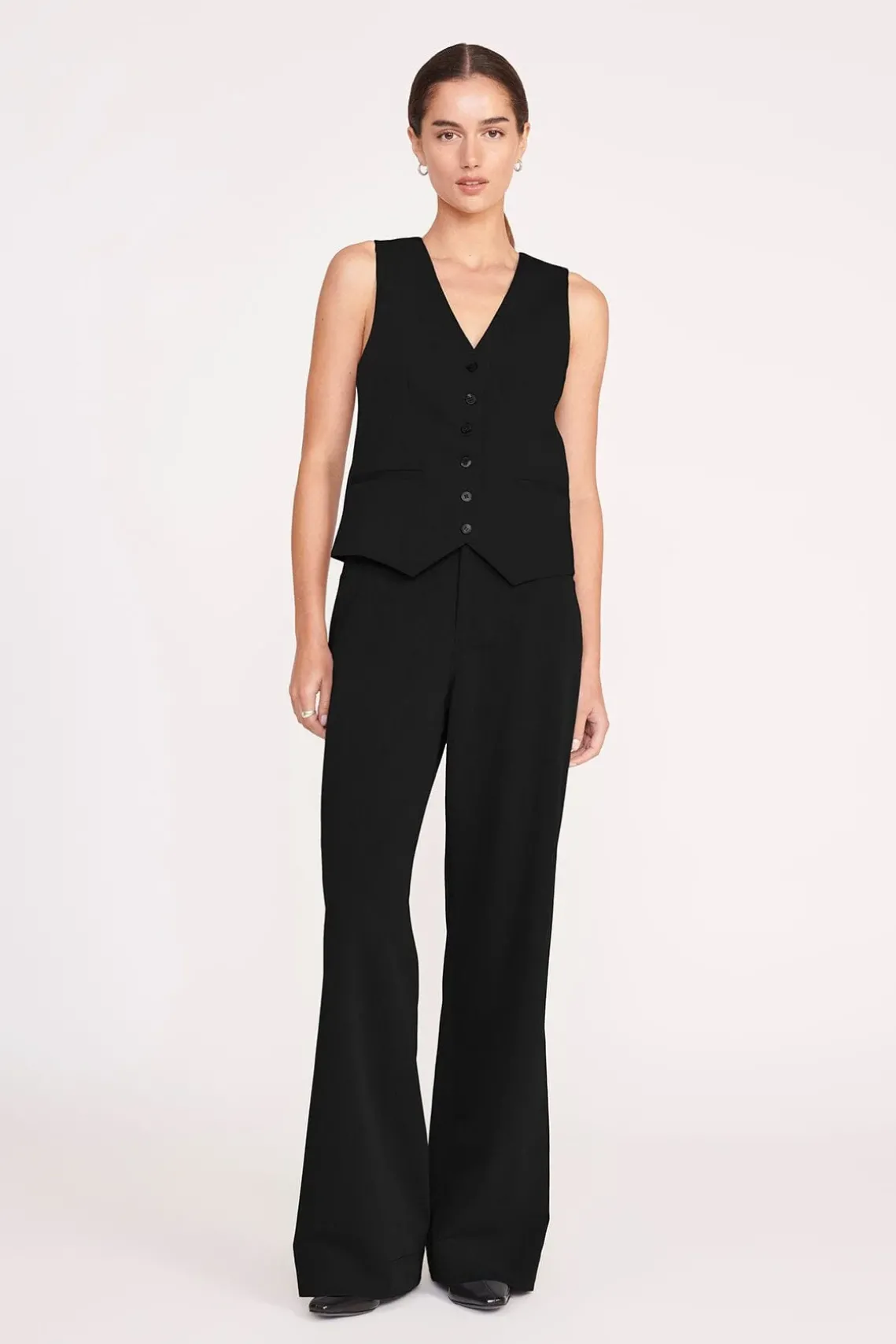GRAYSON PANT BLACK SUITING