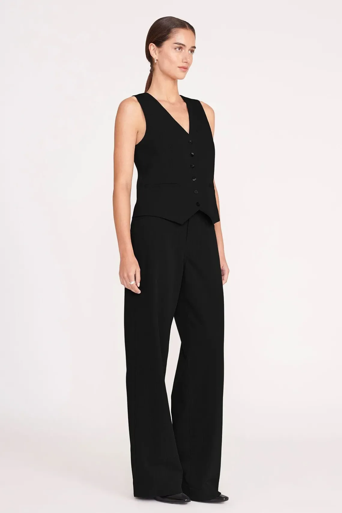 GRAYSON PANT BLACK SUITING