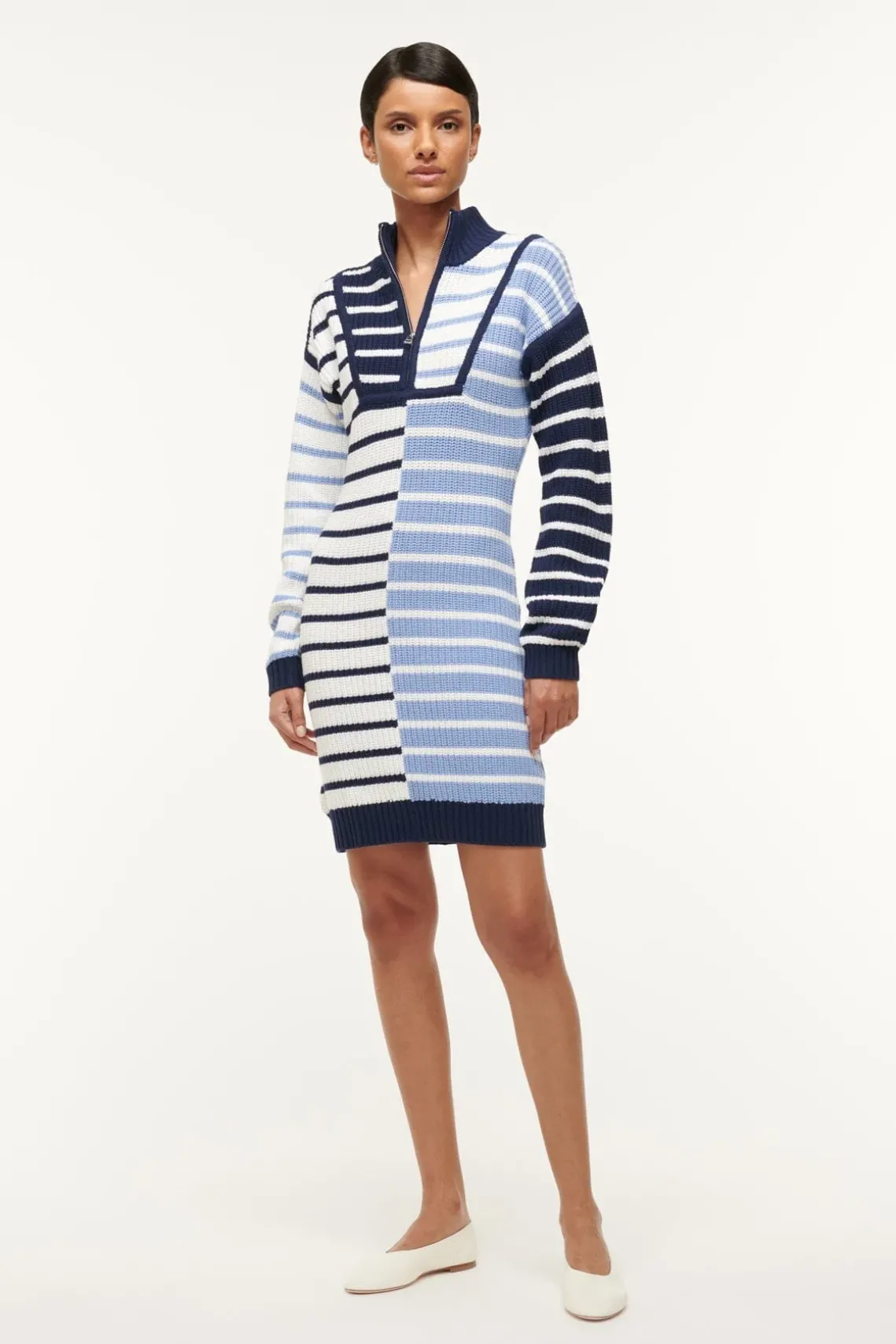 HAMPTON MINI DRESS ADRIATIC STRIPE