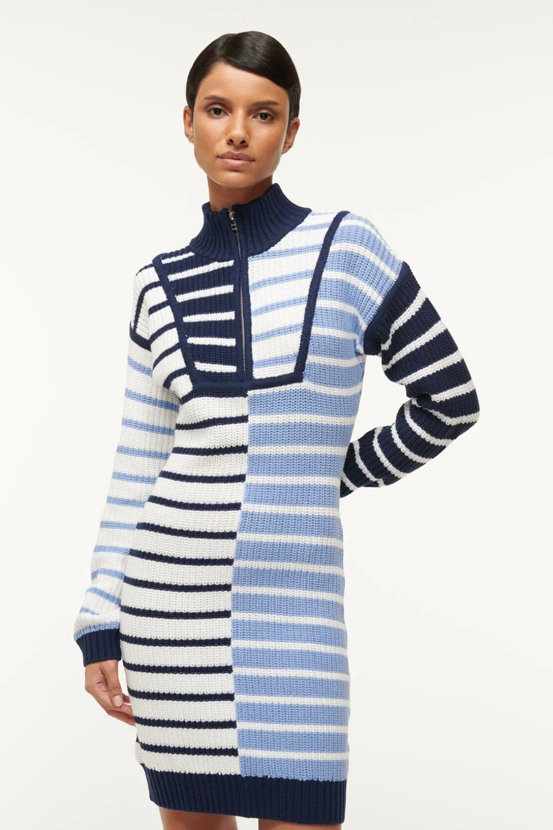 HAMPTON MINI DRESS ADRIATIC STRIPE