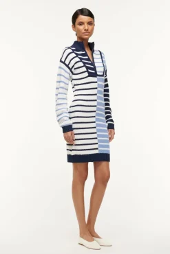 HAMPTON MINI DRESS ADRIATIC STRIPE