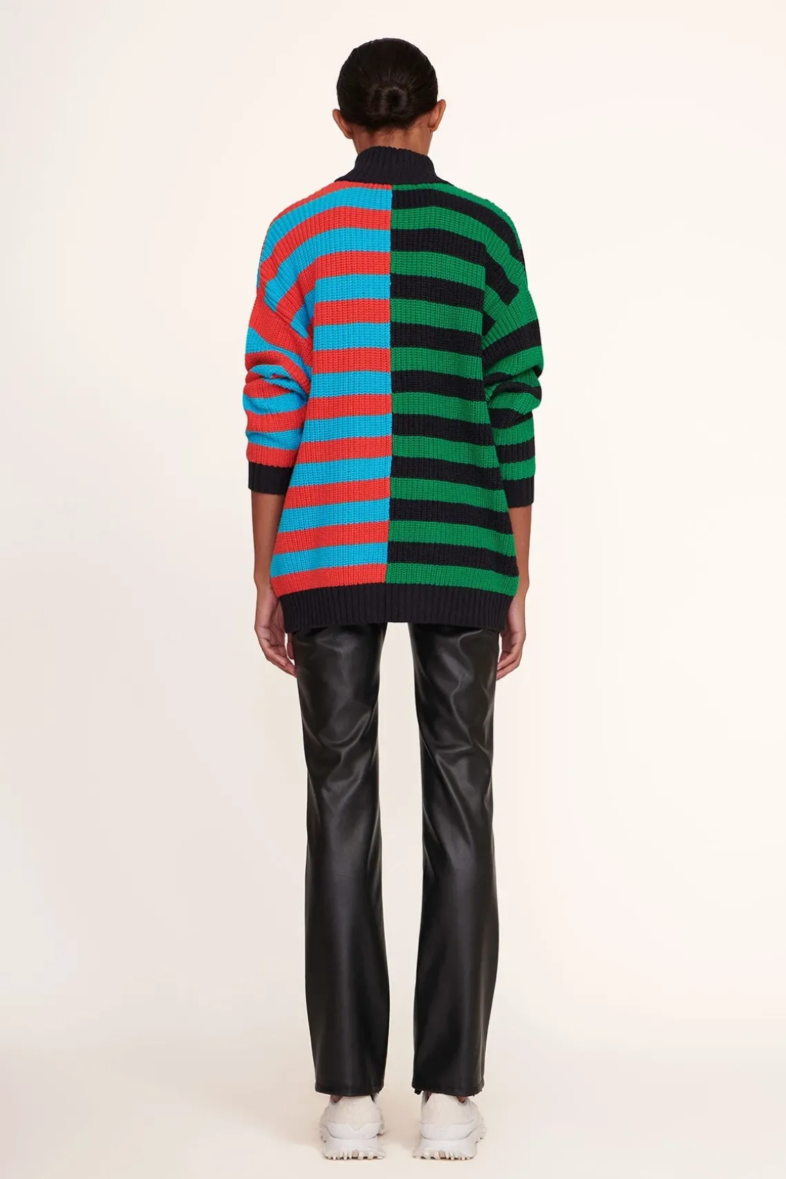 HAMPTON SWEATER CABANA STRIPE MULTI