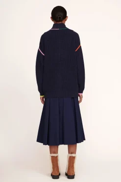 HAMPTON SWEATER NAVY MULTI