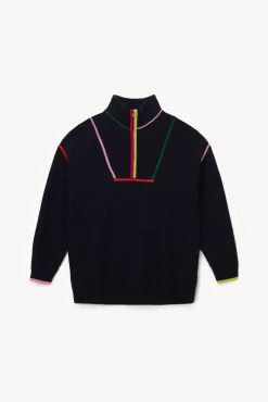 HAMPTON SWEATER NAVY MULTI