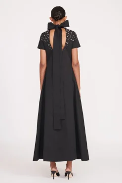 ILANA DRESS BLACK SILVER
