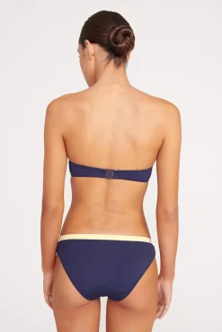 JO BALCONETTE BIKINI TOP NAVY COLORBLOCK