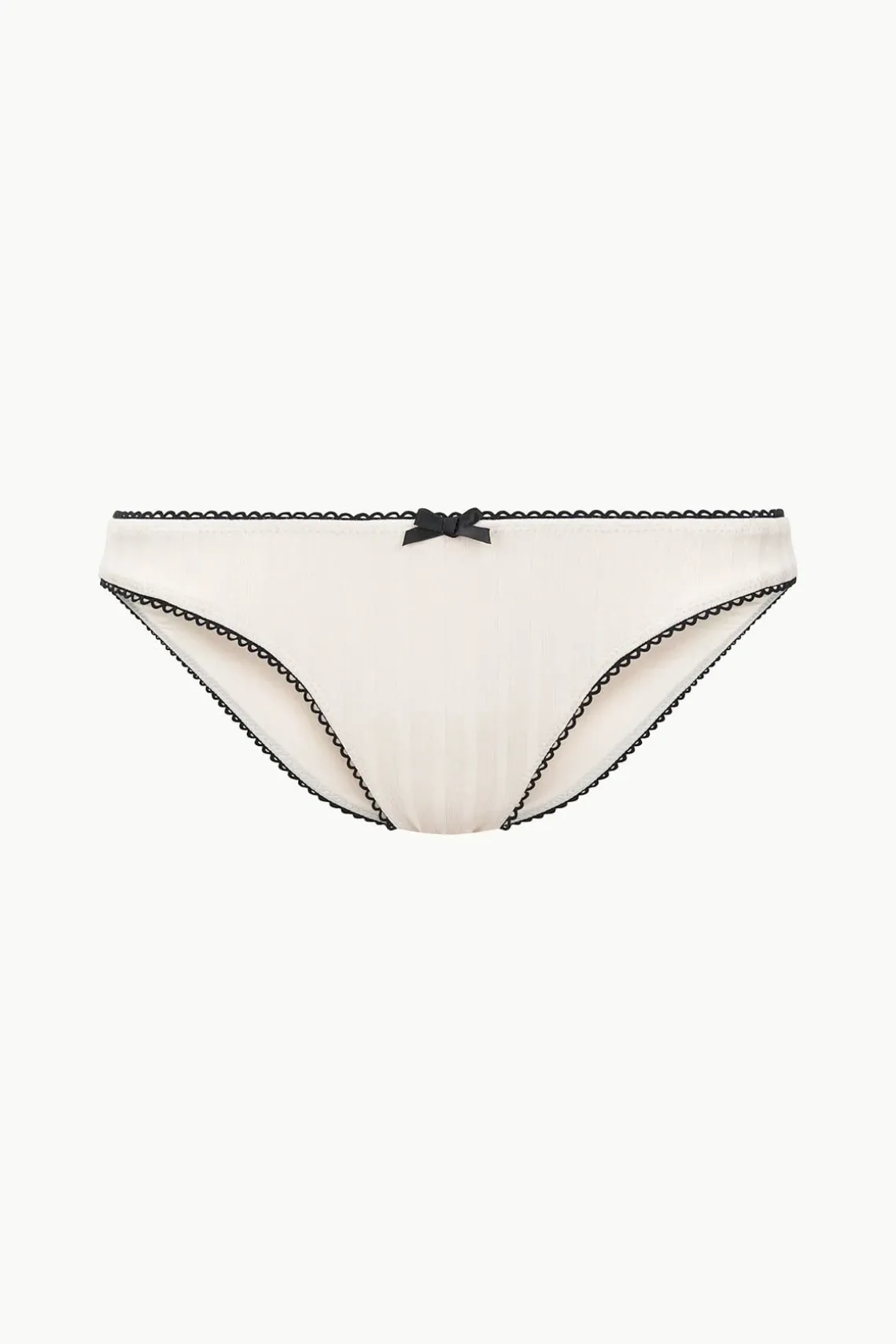 KIT BIKINI BOTTOM IVORY BLACK