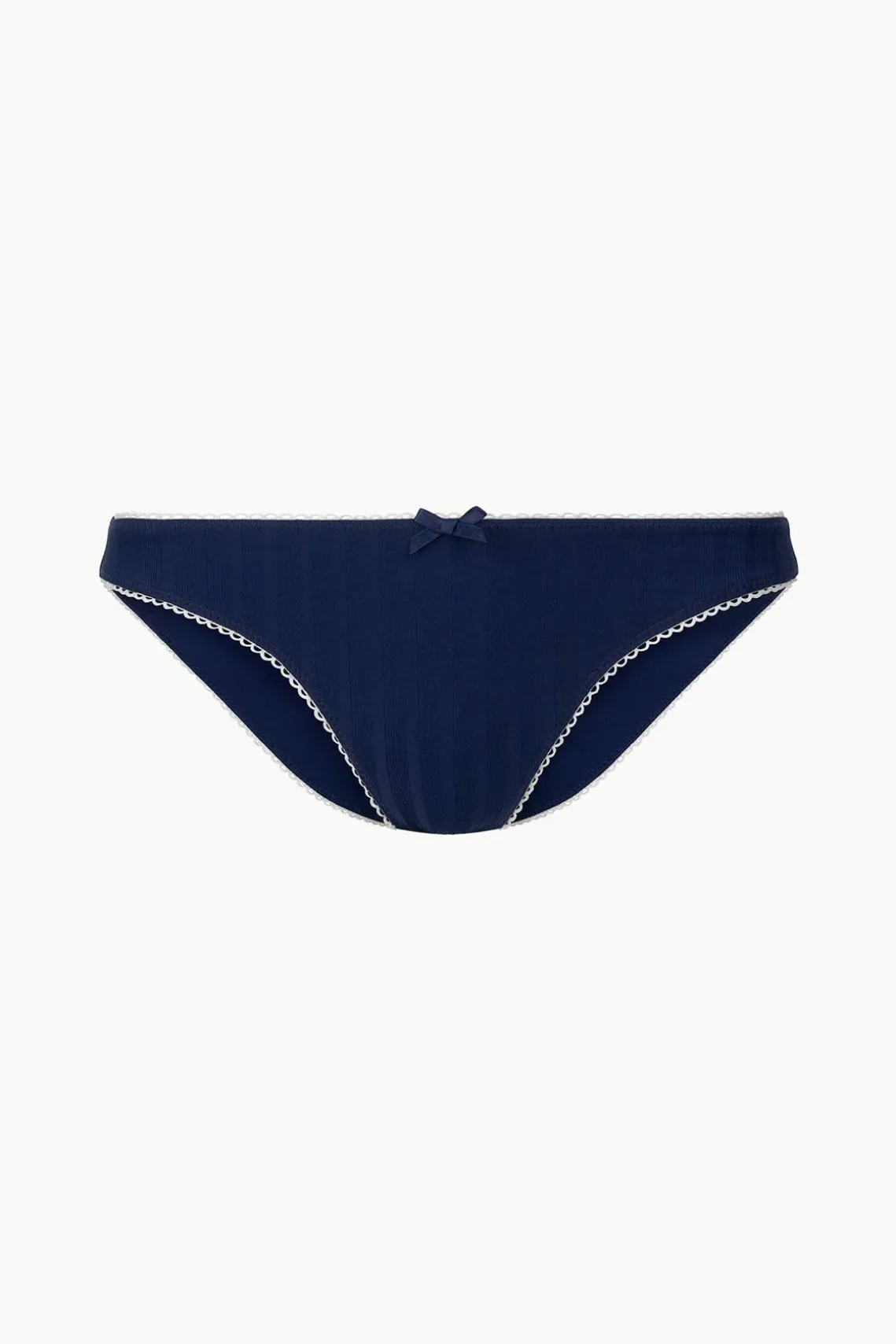 KIT BIKINI BOTTOM NAVY WHITE