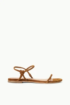LAUREL SANDAL TAN SUEDE