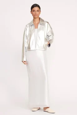 LENNOX JACKET  SILVER