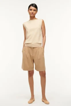 LONG LUISA SHORT  CAMEL