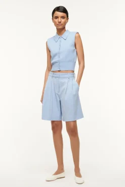 LONG LUISA SHORT  PERIWINKLE