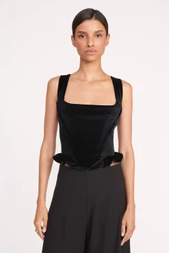 LORELAI TOP BLACK