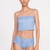 LOVEINA TOP  AZURE