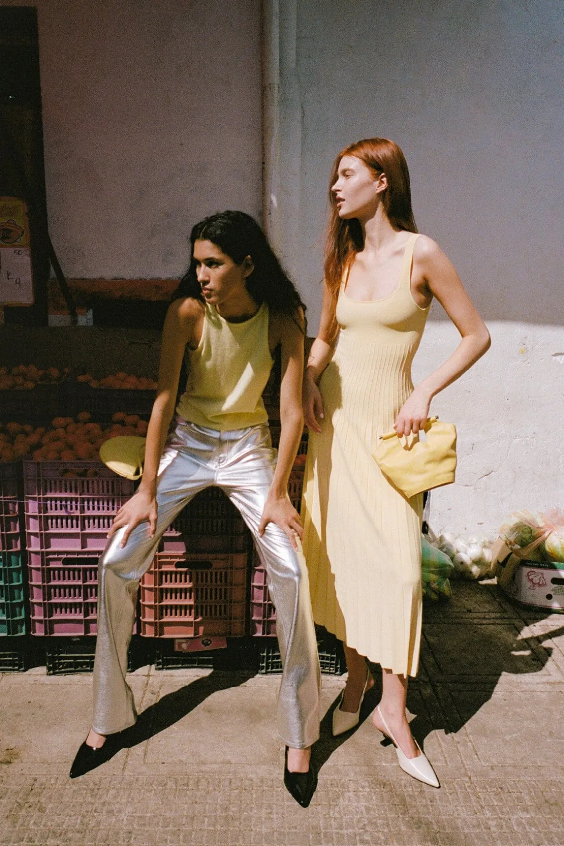 MAR MINI BUCKET BAG BUTTERCUP