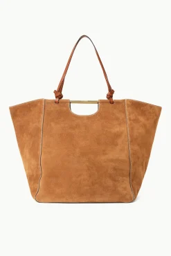 MAR TOTE TAN SUEDE