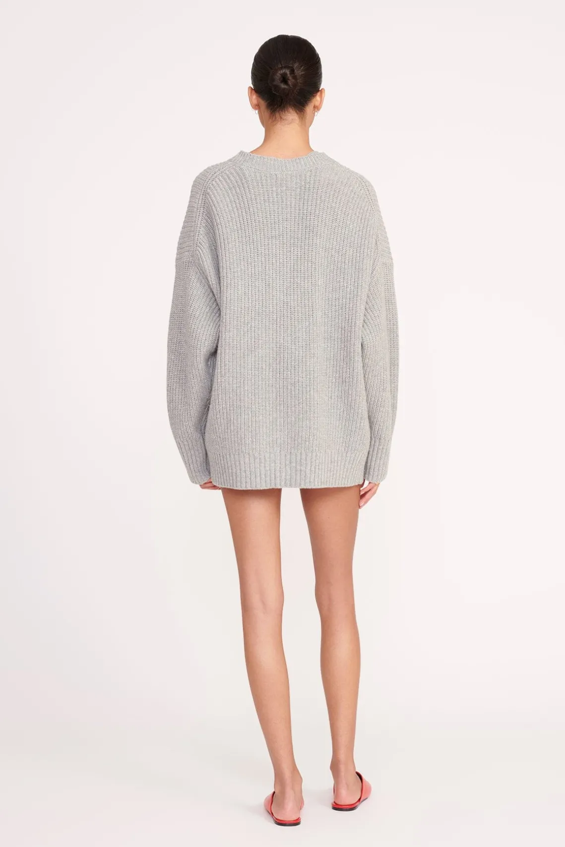 MATILDA CARDIGAN HEATHER GREY