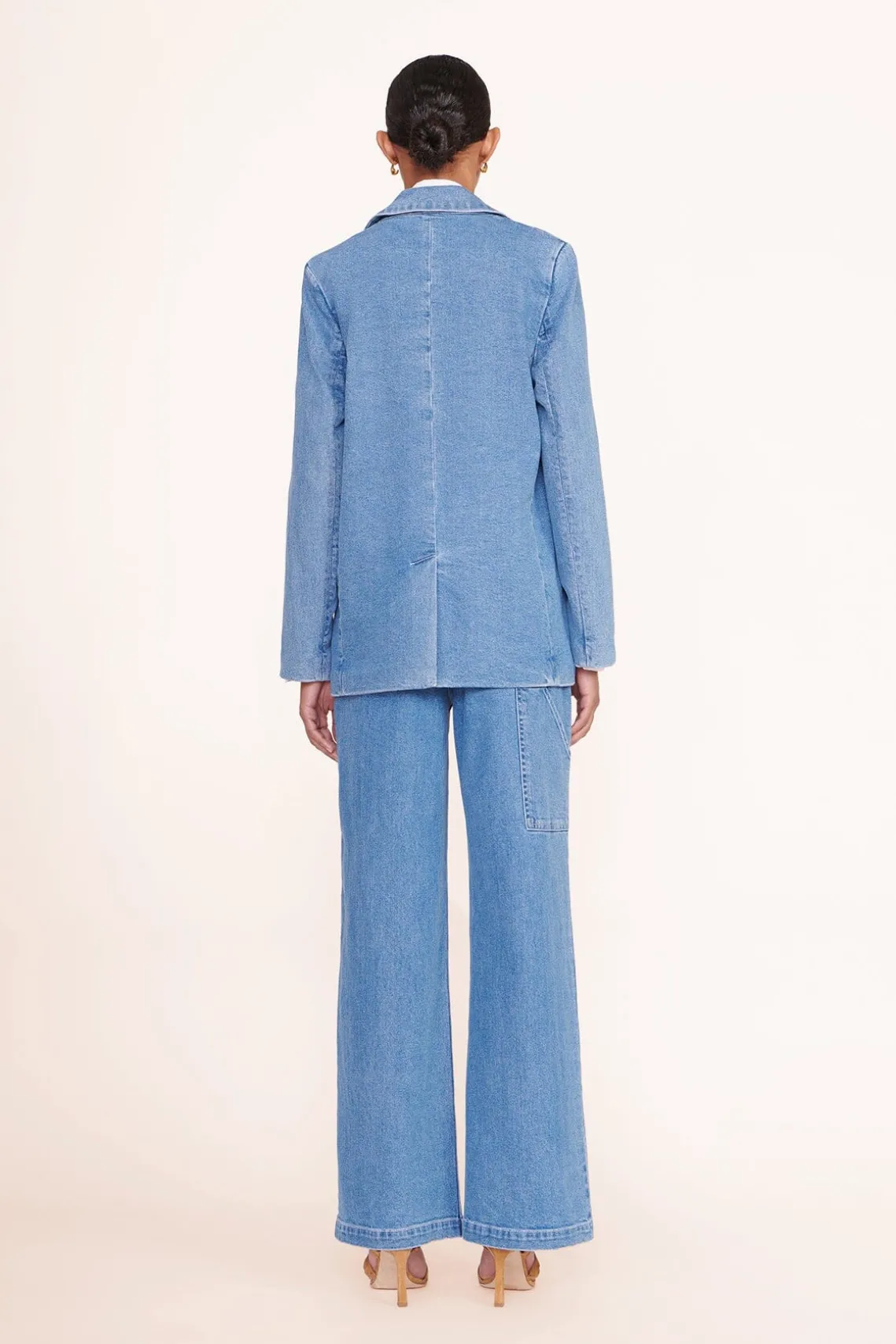MAXWELL BLAZER MEDIUM WASH