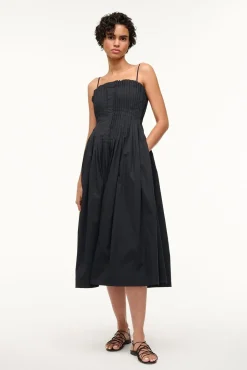 MIDI BELLA DRESS BLACK