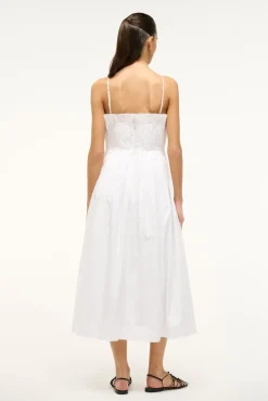 MIDI BELLA DRESS WHITE
