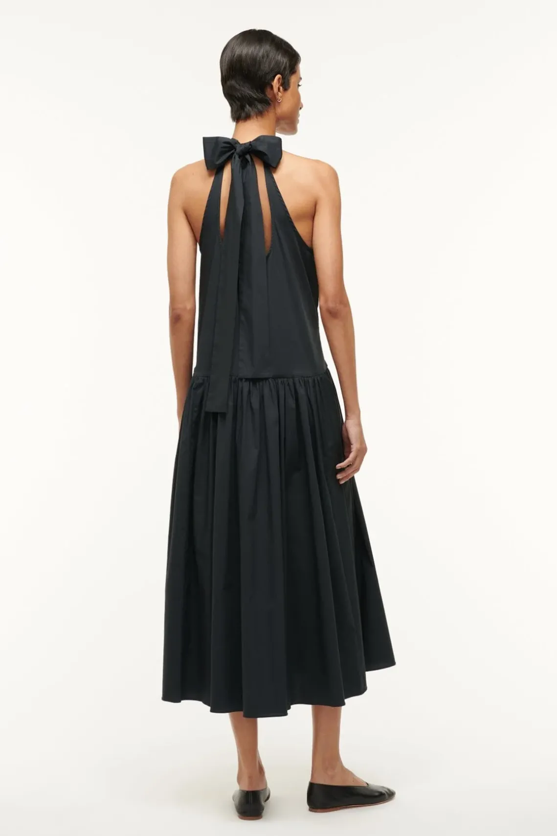 MIDI MARLOWE DRESS BLACK