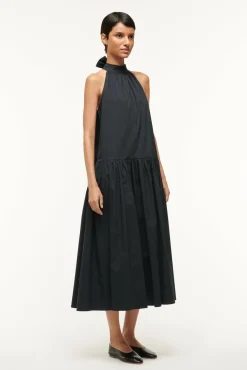 MIDI MARLOWE DRESS BLACK