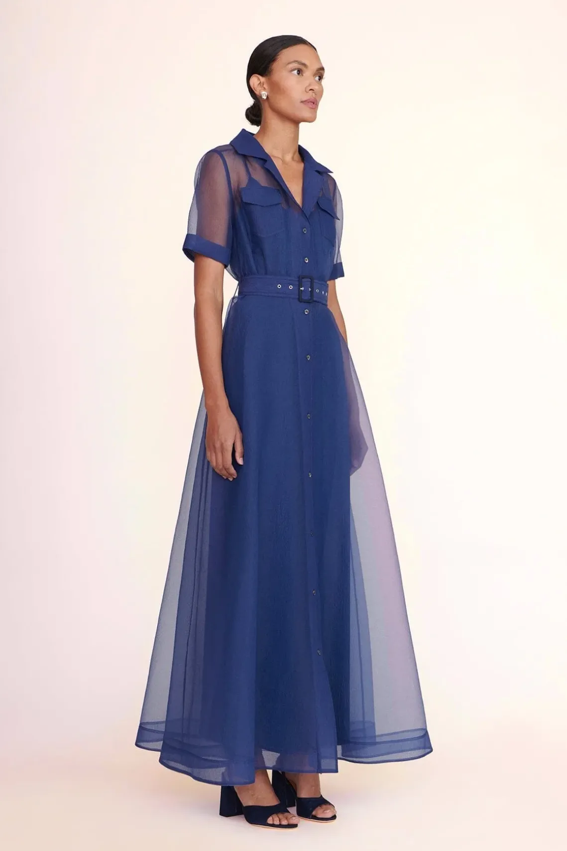 MILLIE DRESS NAVY ORGANZA