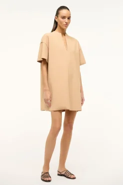 MINI AMIGONI DRESS FAWN