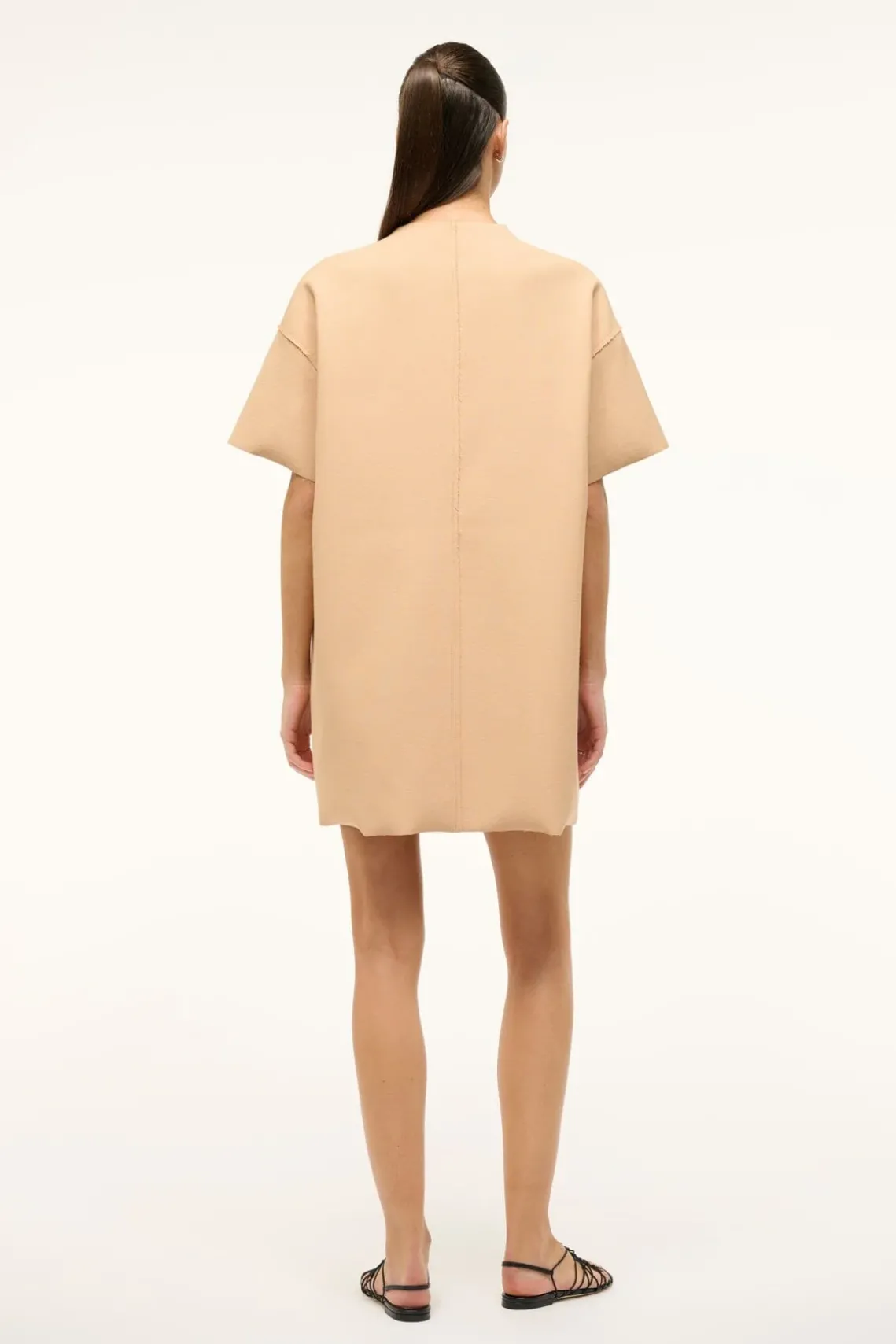 MINI AMIGONI DRESS FAWN
