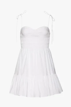MINI LANDRY DRESS WHITE