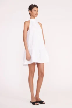 MINI MARLOWE DRESS WHITE