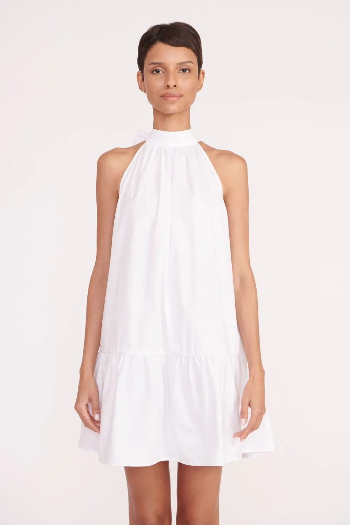 MINI MARLOWE DRESS WHITE