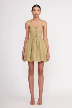 MINI SUTTON DRESS KHAKI